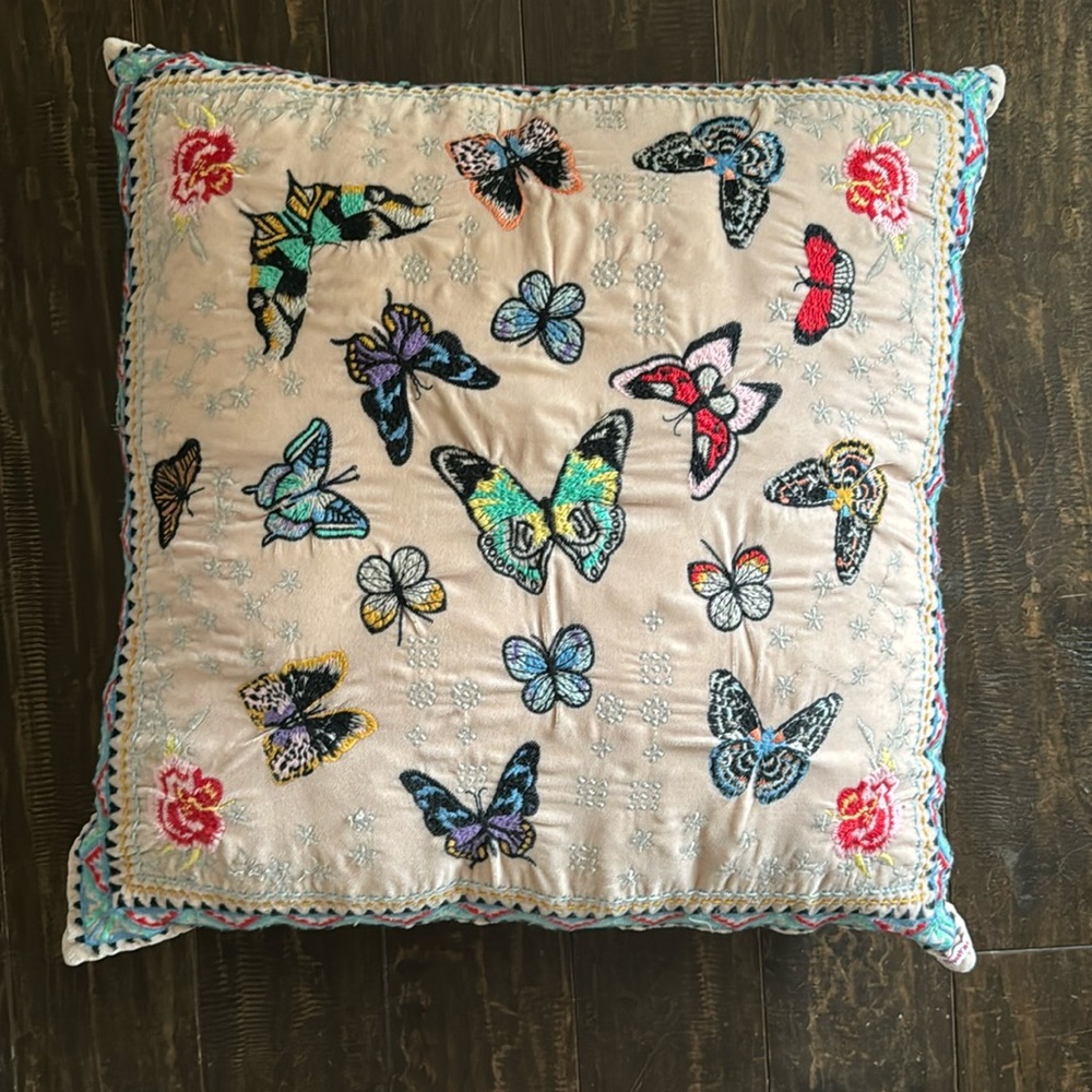 Johnny Was Pillow Cover